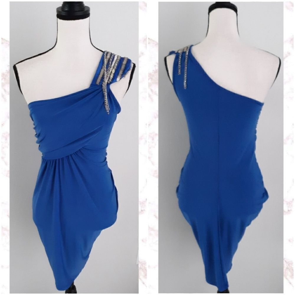 VTG Y2K Cameo One Shoulder Dress
